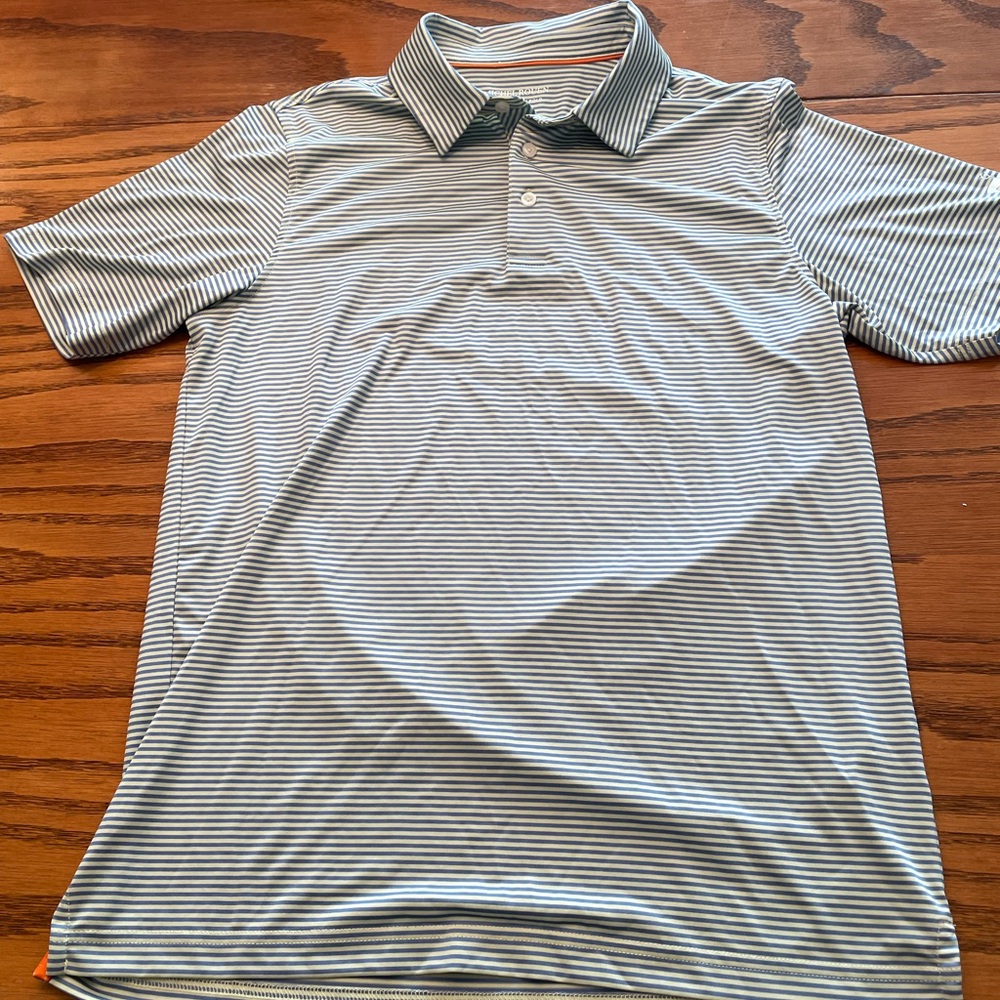 Classic Men's Striped Polo